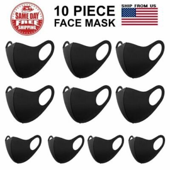 Other - 10 Face Mask Reusable Washable Breathable